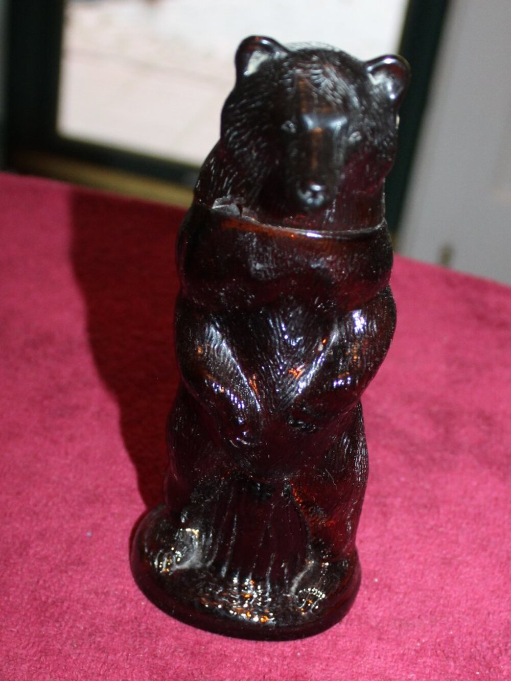 Vintage Avon Kodiak Bear decanter bottle